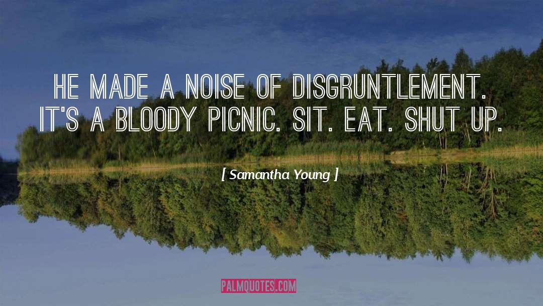 Picnic quotes by Samantha Young