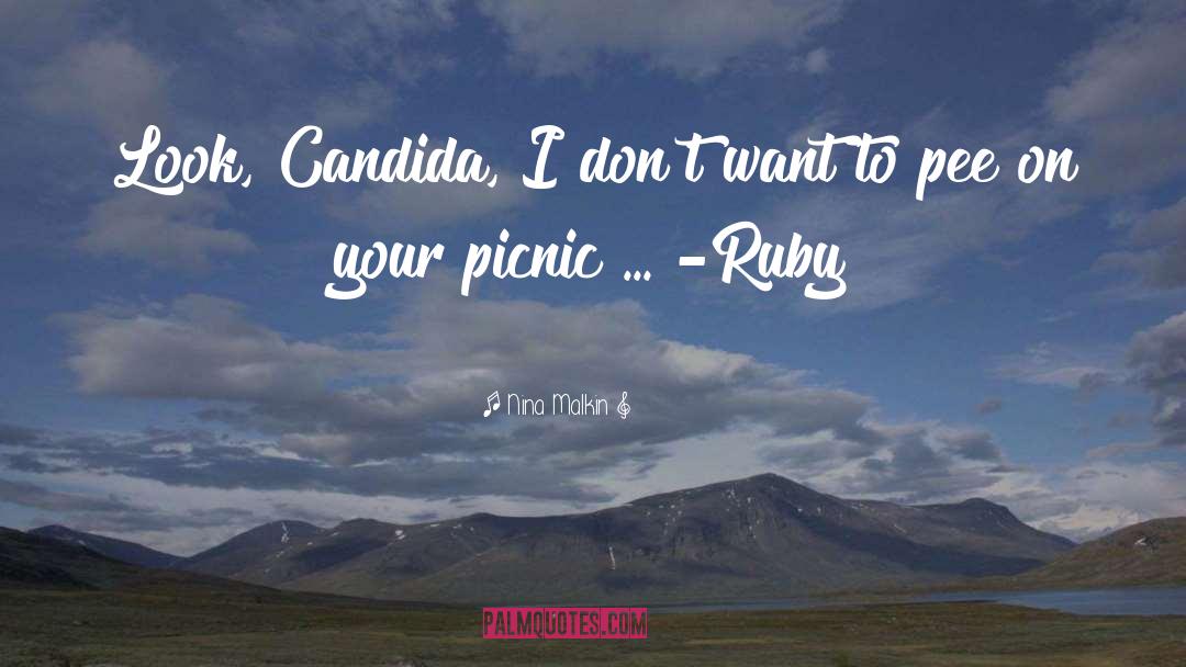 Picnic quotes by Nina Malkin