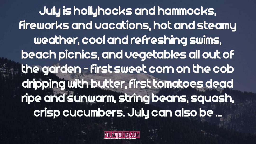 Picnics quotes by Jean Hersey