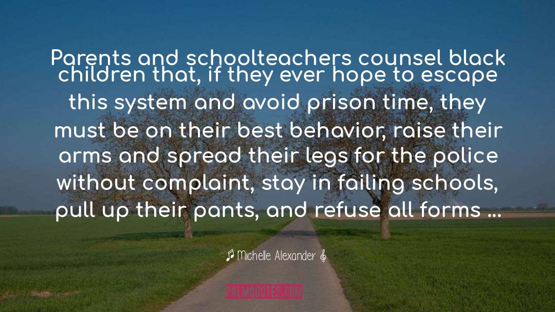 Picos Schools quotes by Michelle Alexander