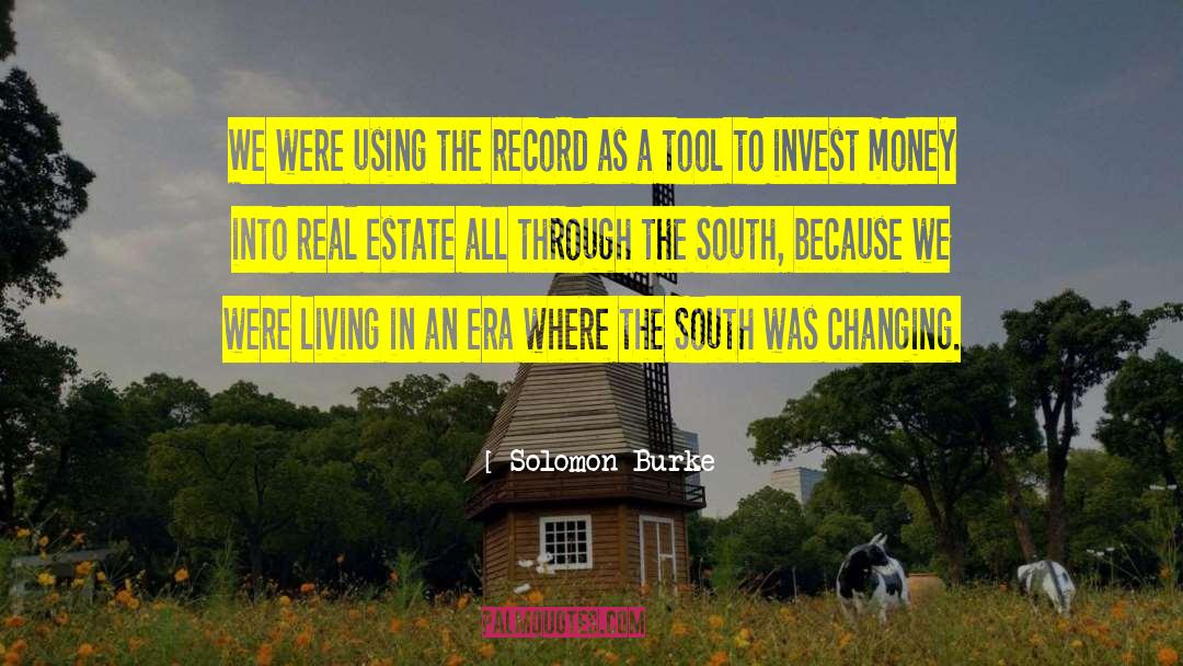 Picozzi Real Estate quotes by Solomon Burke