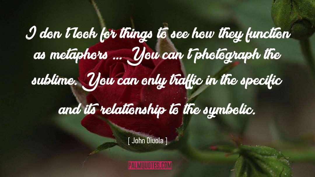 Picture Metaphor quotes by John Divola