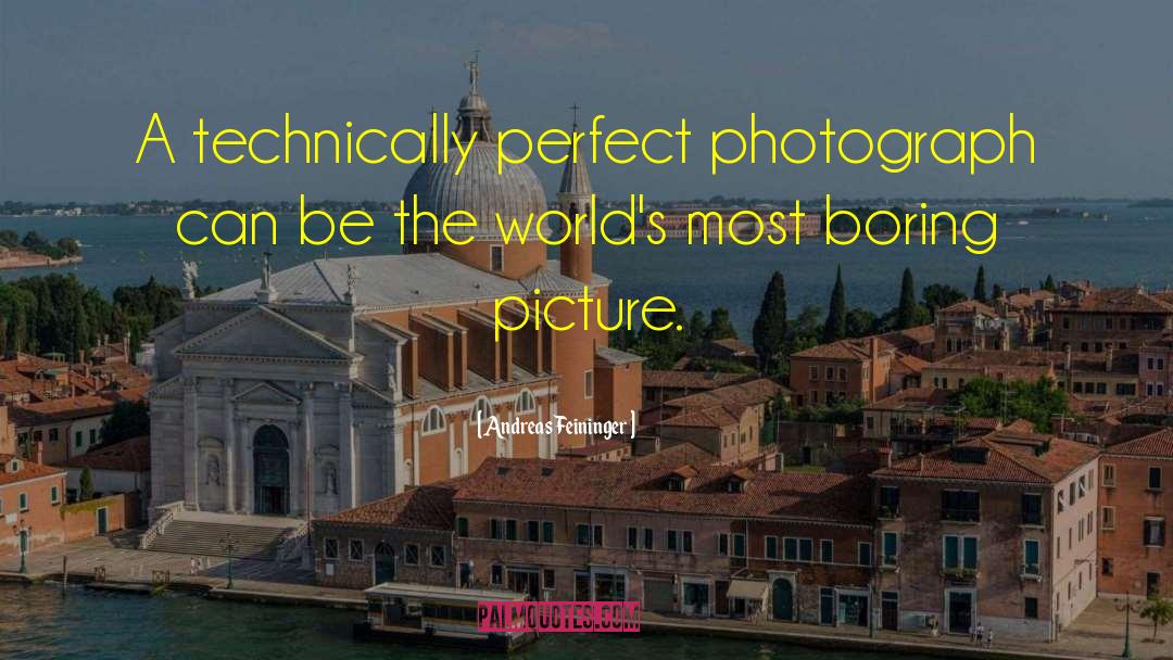 Picture Perfect quotes by Andreas Feininger