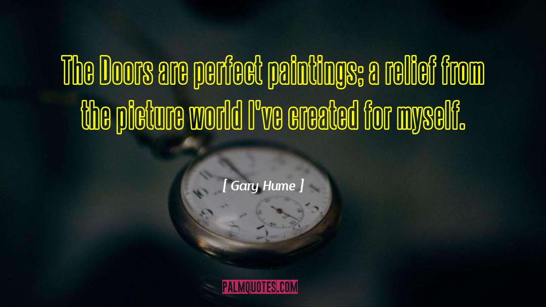 Picture Poet quotes by Gary Hume