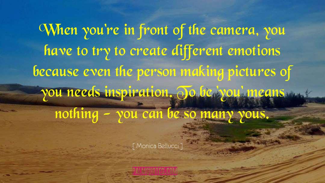 Pictures Of You quotes by Monica Bellucci