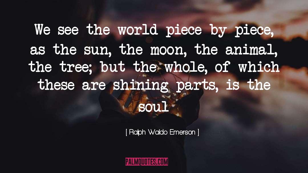 Piece By Piece quotes by Ralph Waldo Emerson