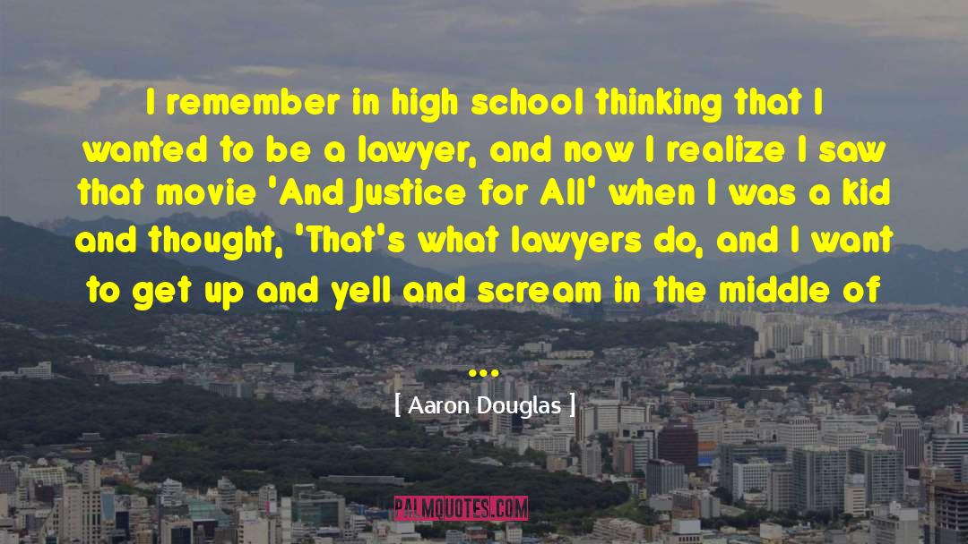 Pierce Middle School quotes by Aaron Douglas
