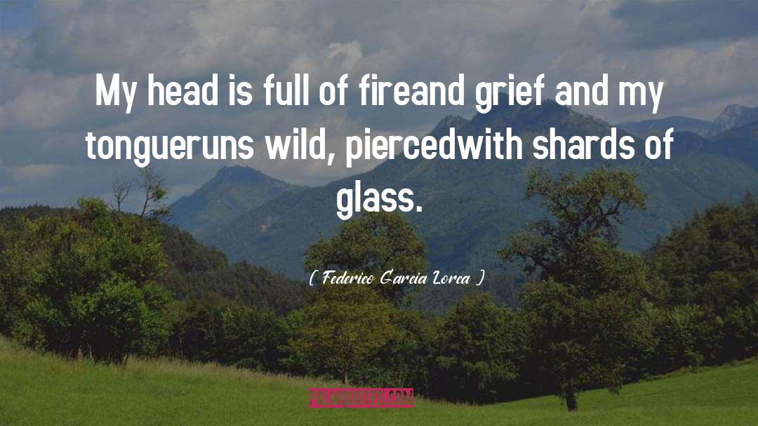 Pierced quotes by Federico Garcia Lorca