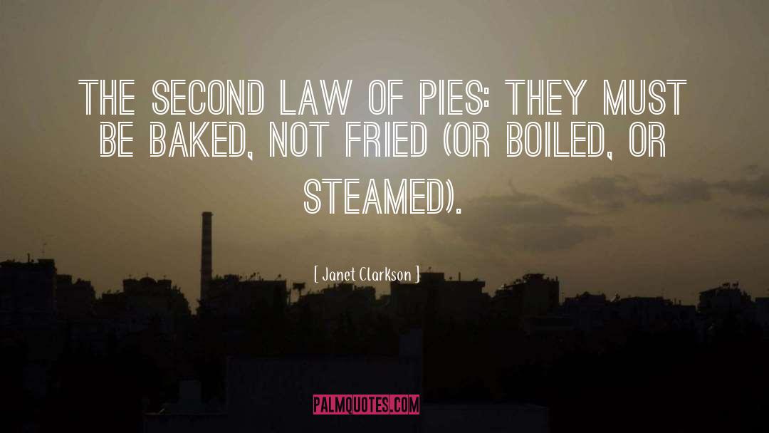 Pies quotes by Janet Clarkson