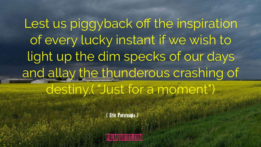Piggyback quotes by Erik Pevernagie