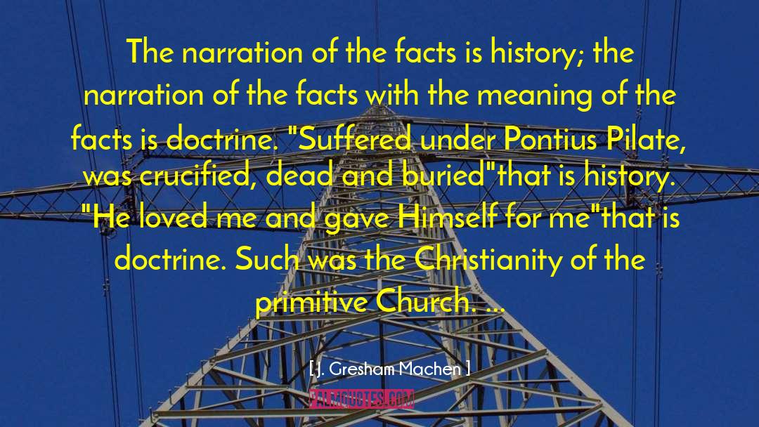 Pilate quotes by J. Gresham Machen
