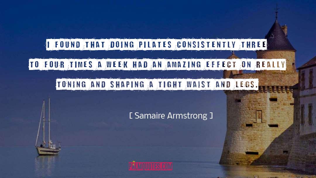 Pilates quotes by Samaire Armstrong