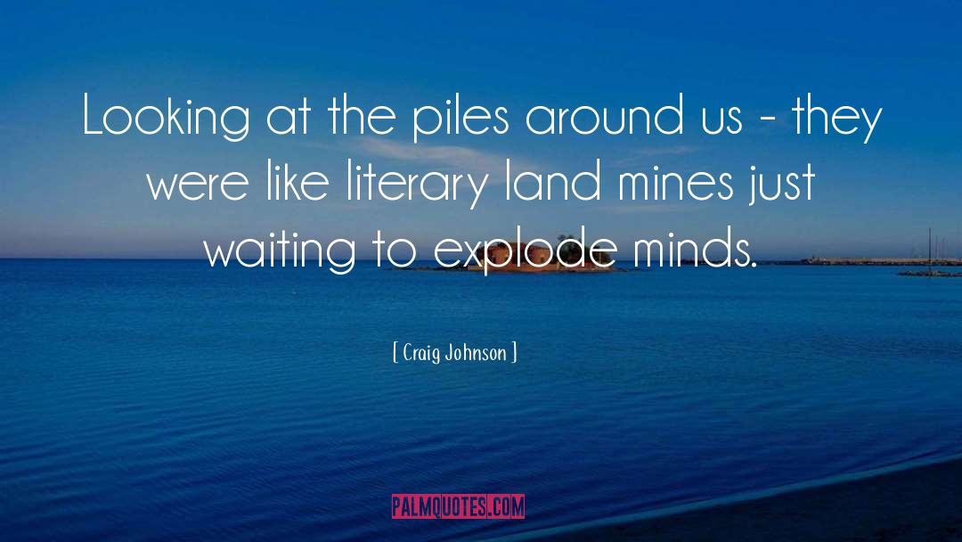 Piles quotes by Craig Johnson