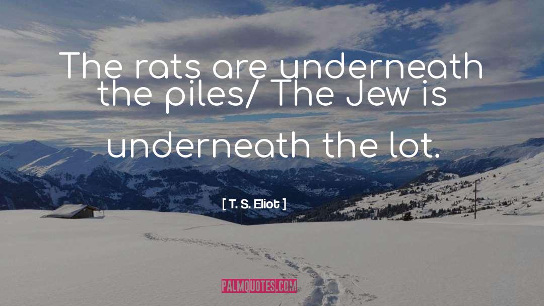 Piles quotes by T. S. Eliot