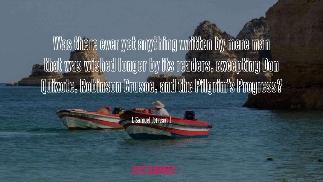 Pilgrim quotes by Samuel Johnson