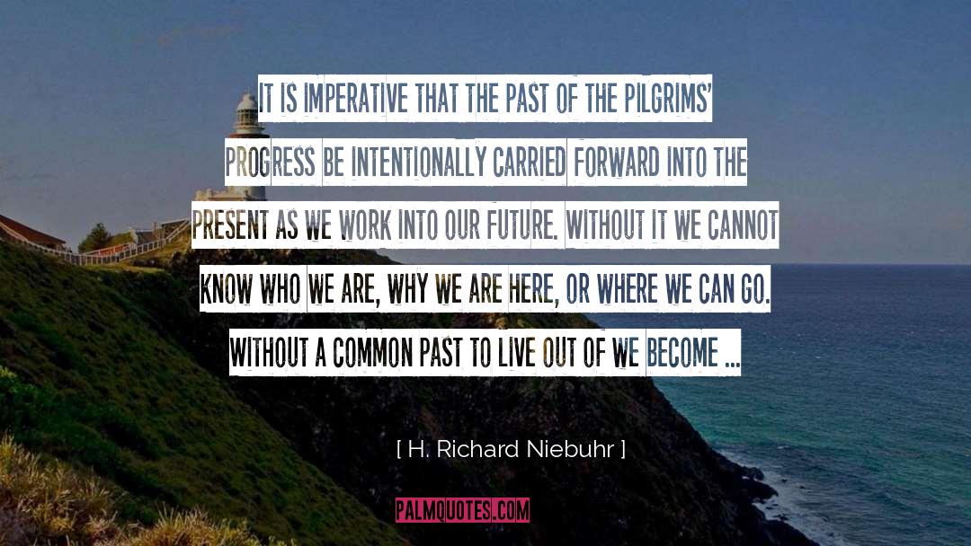 Pilgrims Progress quotes by H. Richard Niebuhr