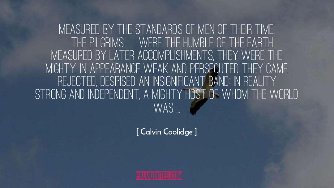 Pilgrims quotes by Calvin Coolidge