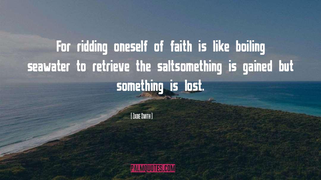 Pillar Of Salt quotes by Zadie Smith