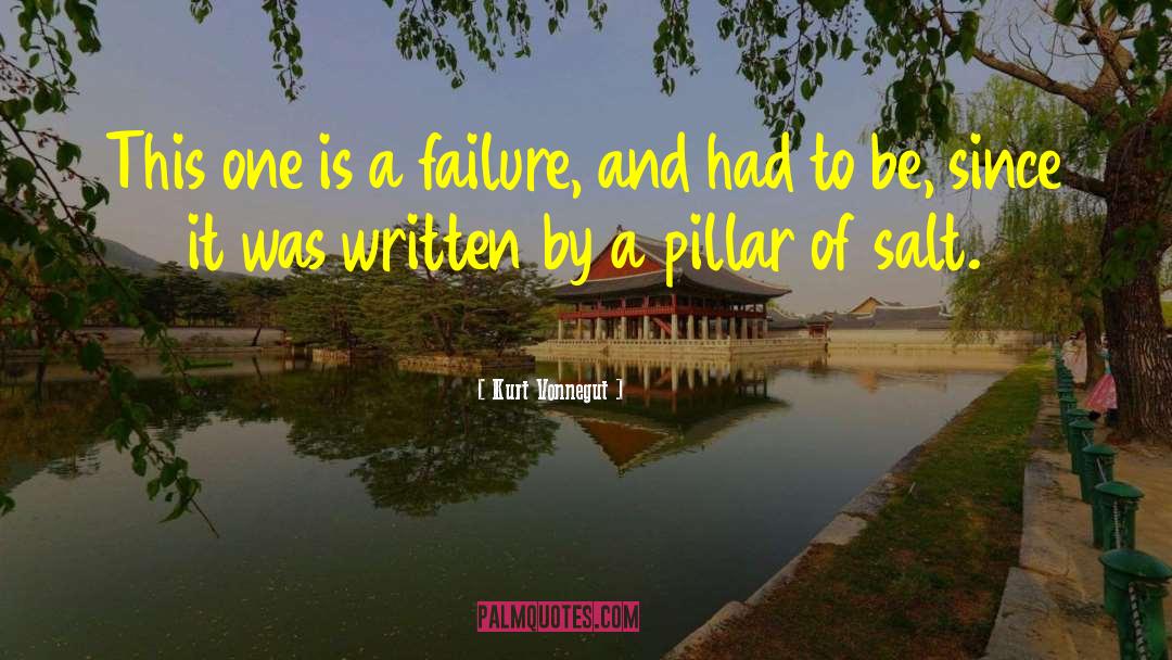 Pillar Of Salt quotes by Kurt Vonnegut