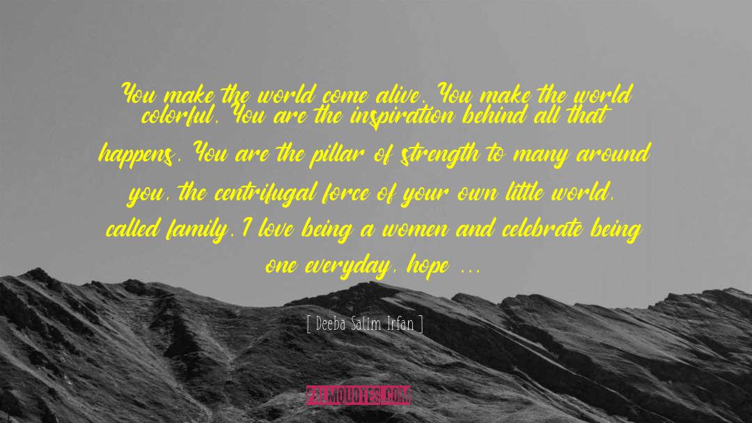 Pillar Of Strength quotes by Deeba Salim Irfan