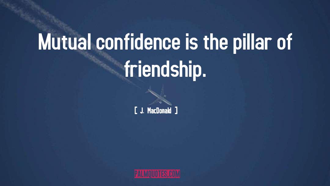 Pillar Of Strength quotes by J. MacDonald