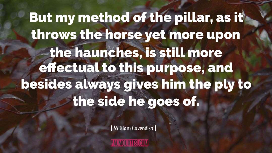 Pillar quotes by William Cavendish