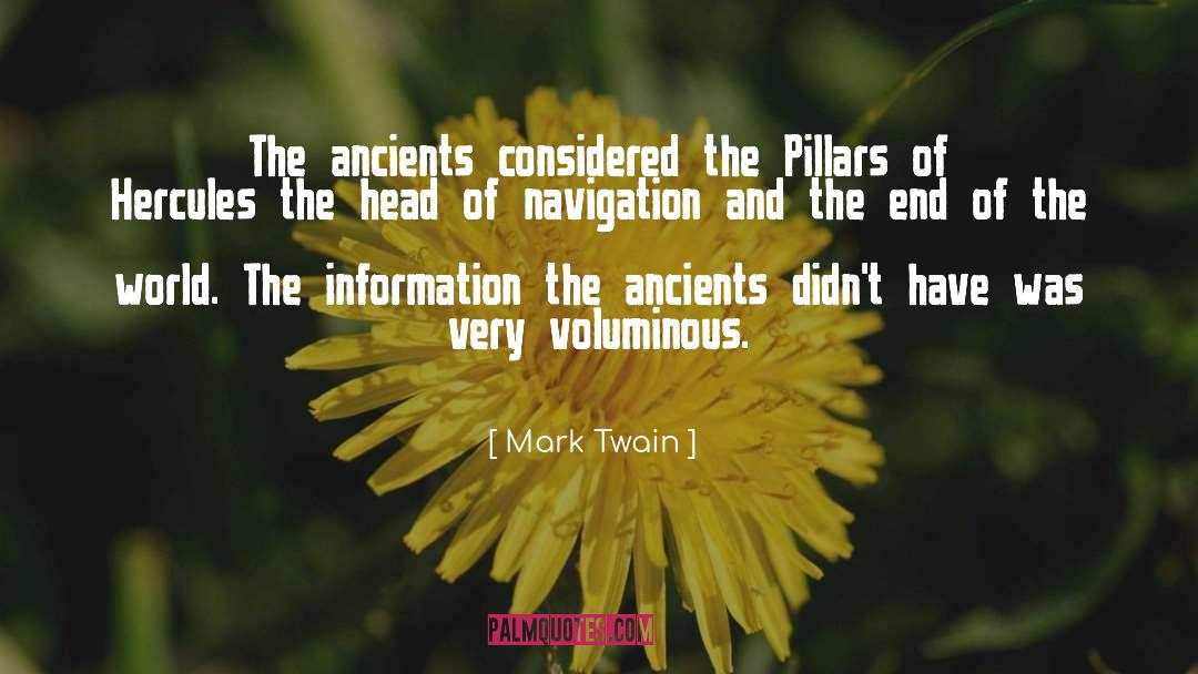 Pillars quotes by Mark Twain