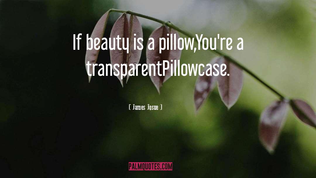 Pillowcase quotes by James Josue