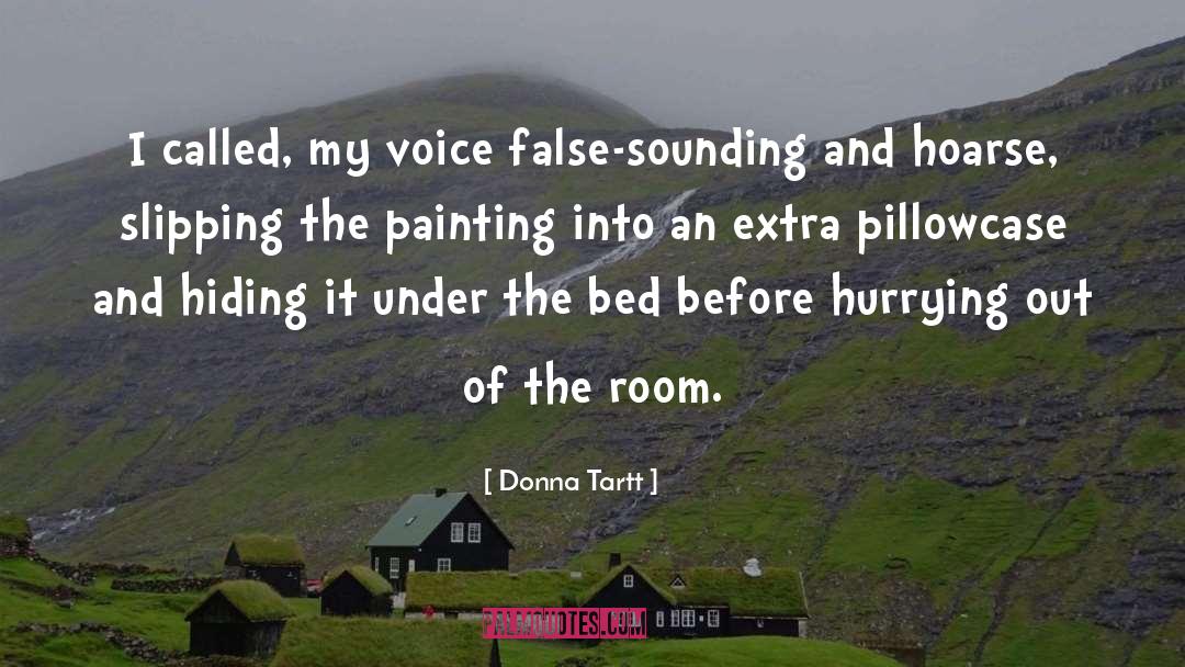Pillowcase quotes by Donna Tartt