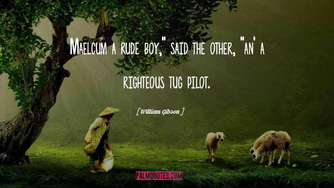 Pilot quotes by William Gibson
