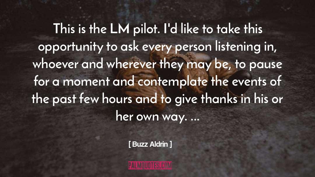 Pilot quotes by Buzz Aldrin