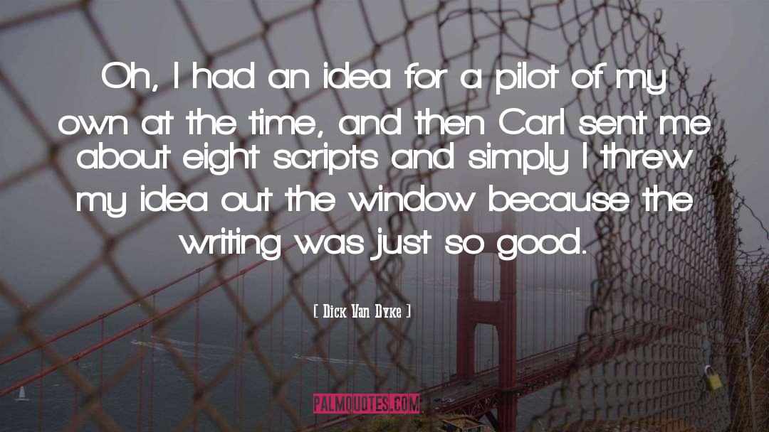 Pilot quotes by Dick Van Dyke