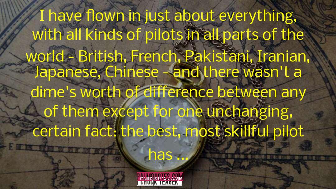 Pilots And Flying quotes by Chuck Yeager