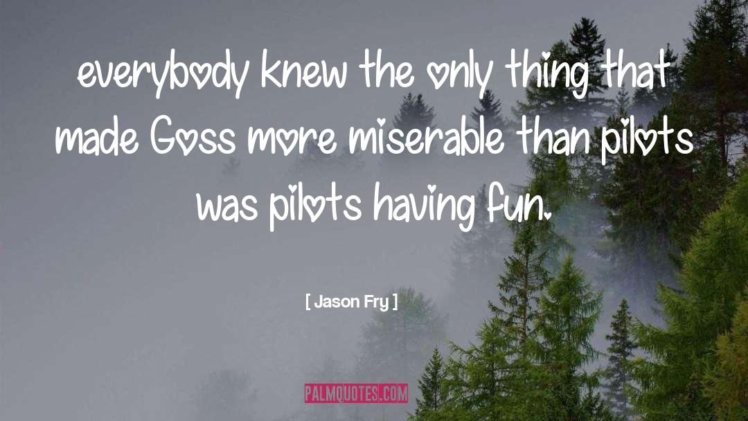 Pilots quotes by Jason Fry