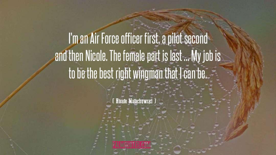 Pilots quotes by Nicole Malachowski
