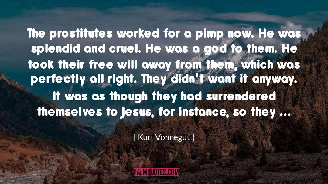 Pimp quotes by Kurt Vonnegut