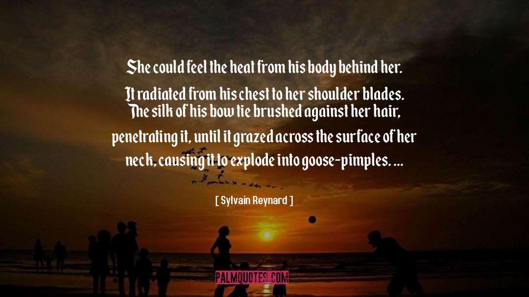 Pimples quotes by Sylvain Reynard