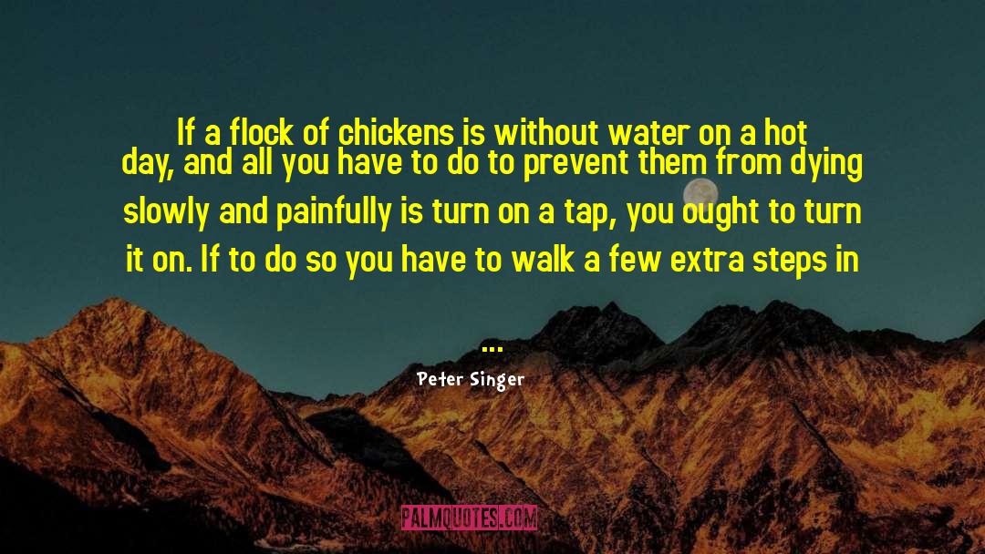 Pinch Hitting quotes by Peter Singer