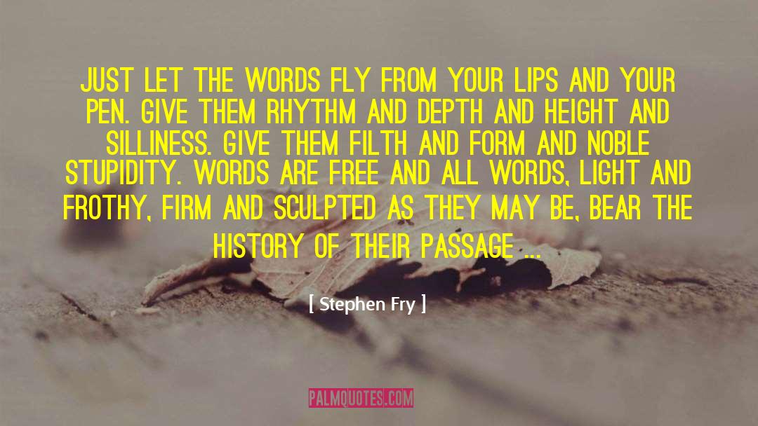 Pinched Lips quotes by Stephen Fry