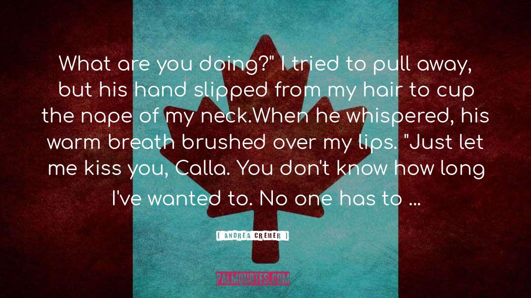 Pinched Lips quotes by Andrea Cremer