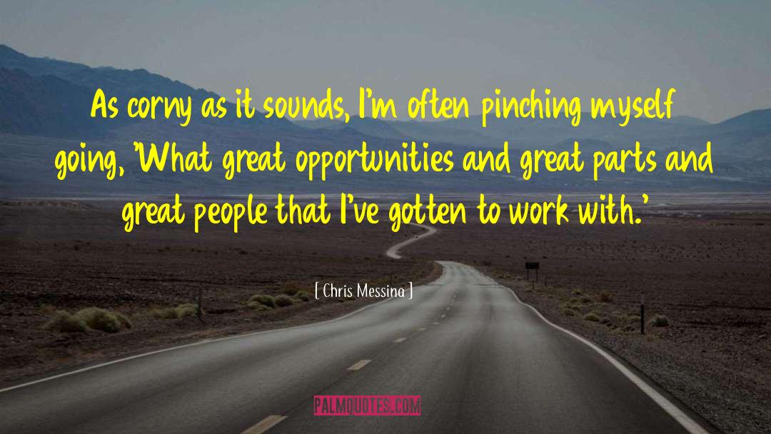 Pinching quotes by Chris Messina