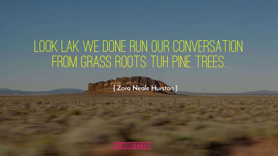 Pine Trees quotes by Zora Neale Hurston