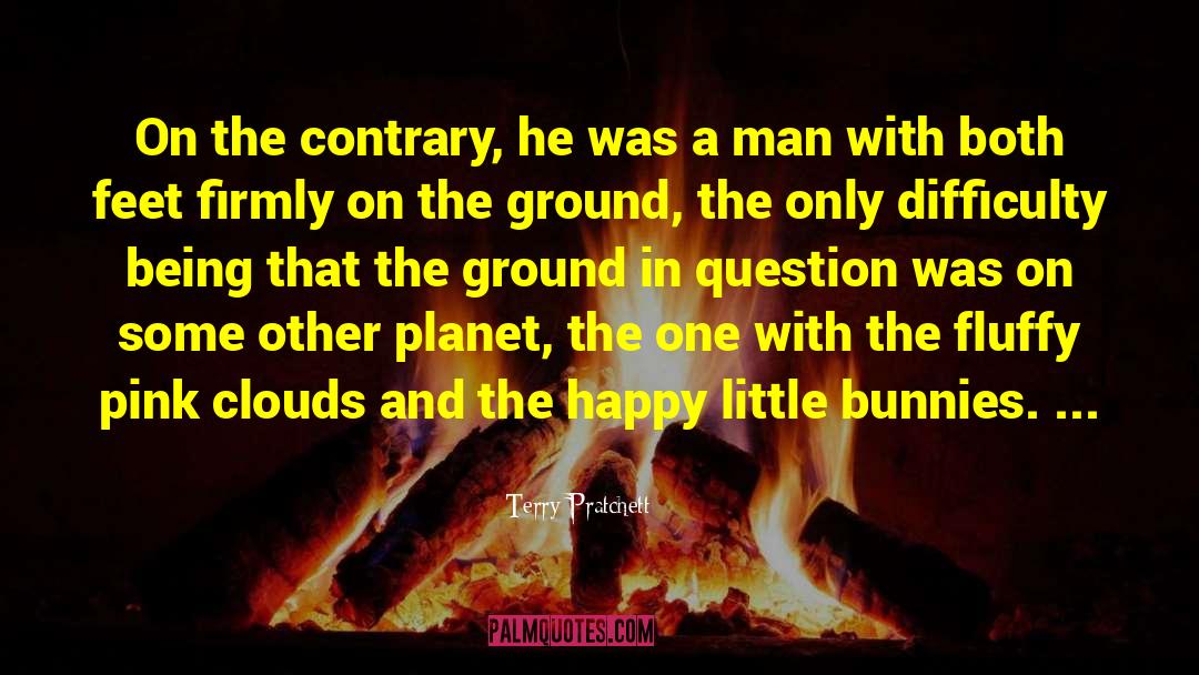 Pink Clouds quotes by Terry Pratchett