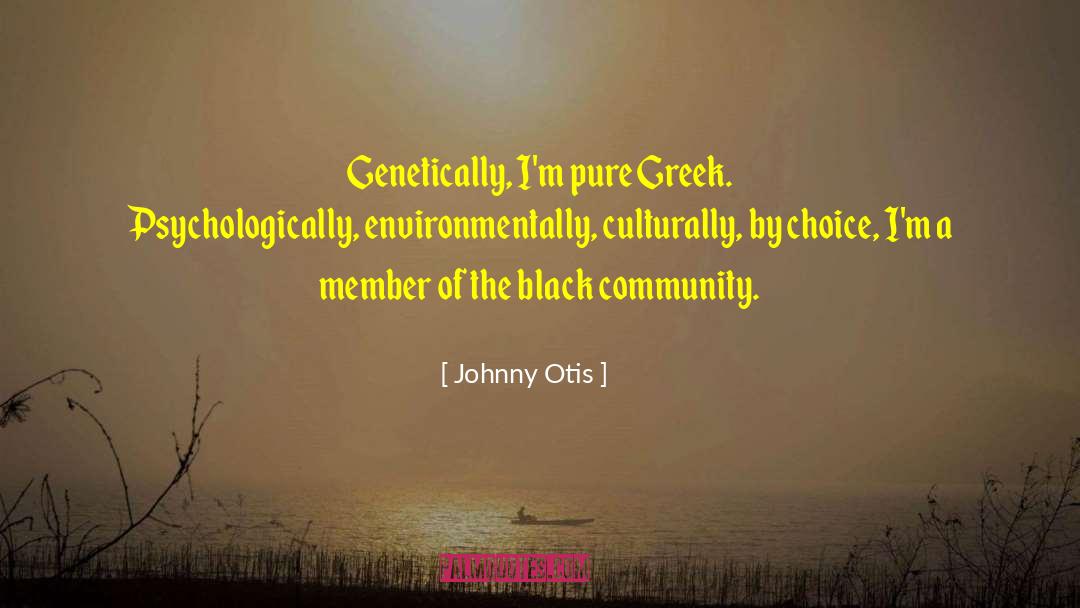 Pink Community quotes by Johnny Otis