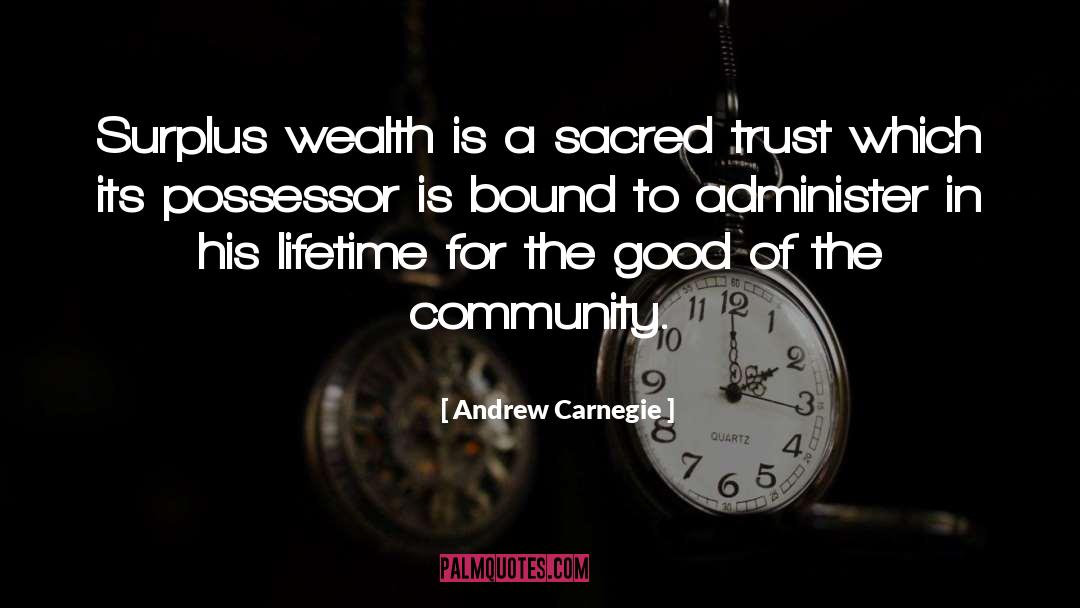 Pink Community quotes by Andrew Carnegie