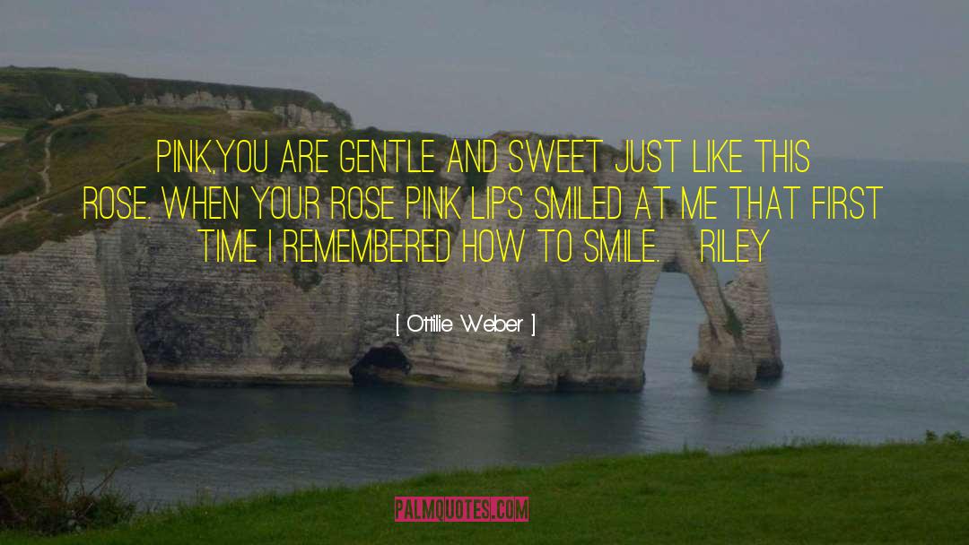 Pink Eyeshadow quotes by Ottilie Weber