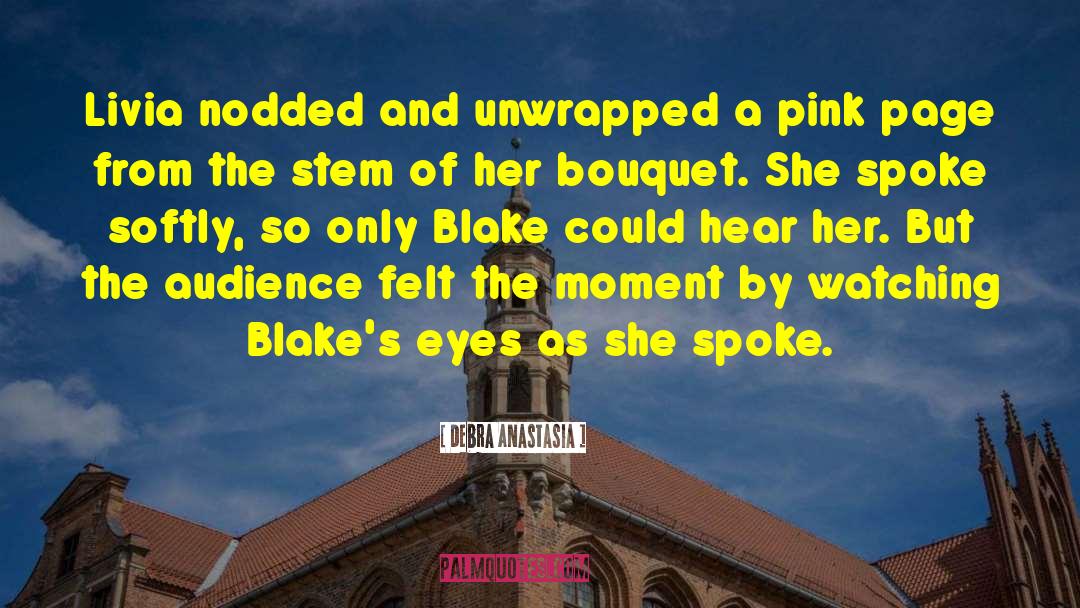 Pink Flower quotes by Debra Anastasia