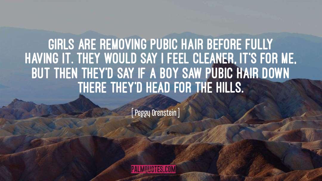 Pink Hair quotes by Peggy Orenstein