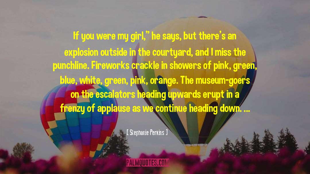Pink Stink quotes by Stephanie Perkins