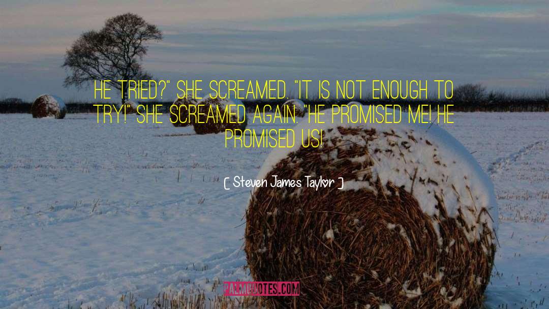 Pinky Promise quotes by Steven James Taylor